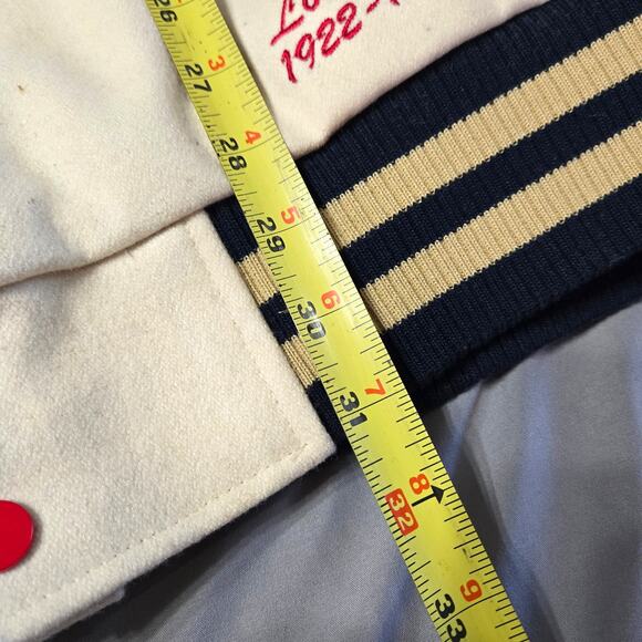 HeadGear Classics. Sz 3XL St. Louis Stars Distressed Wool Varsity Jacket - Picture 14 of 14